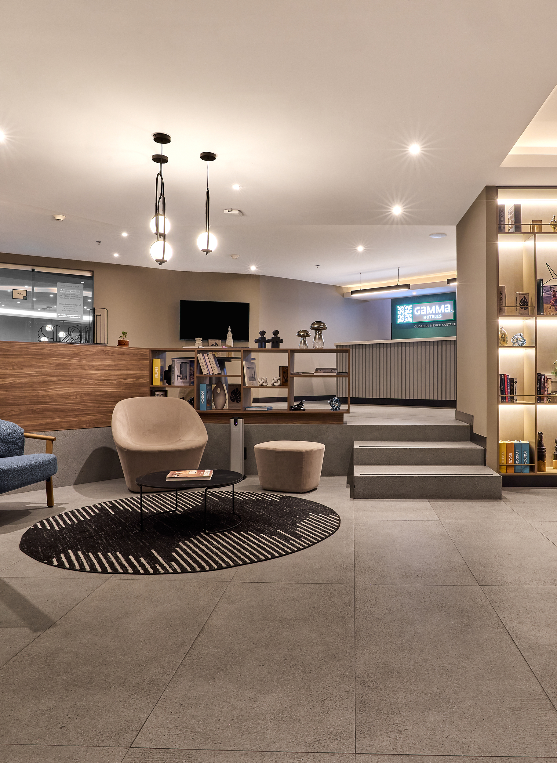 Recepción de hotel