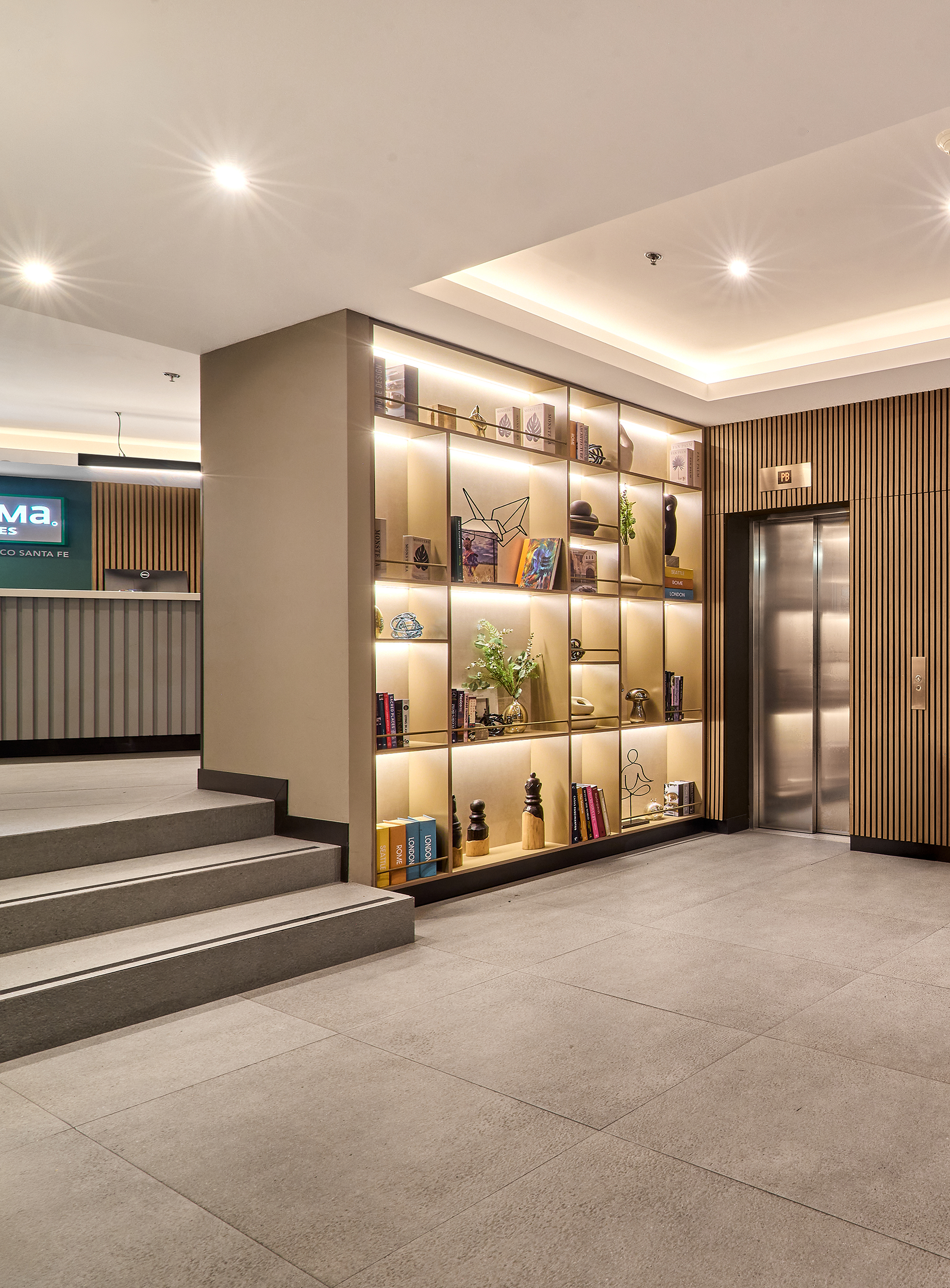 Recepción de hotel