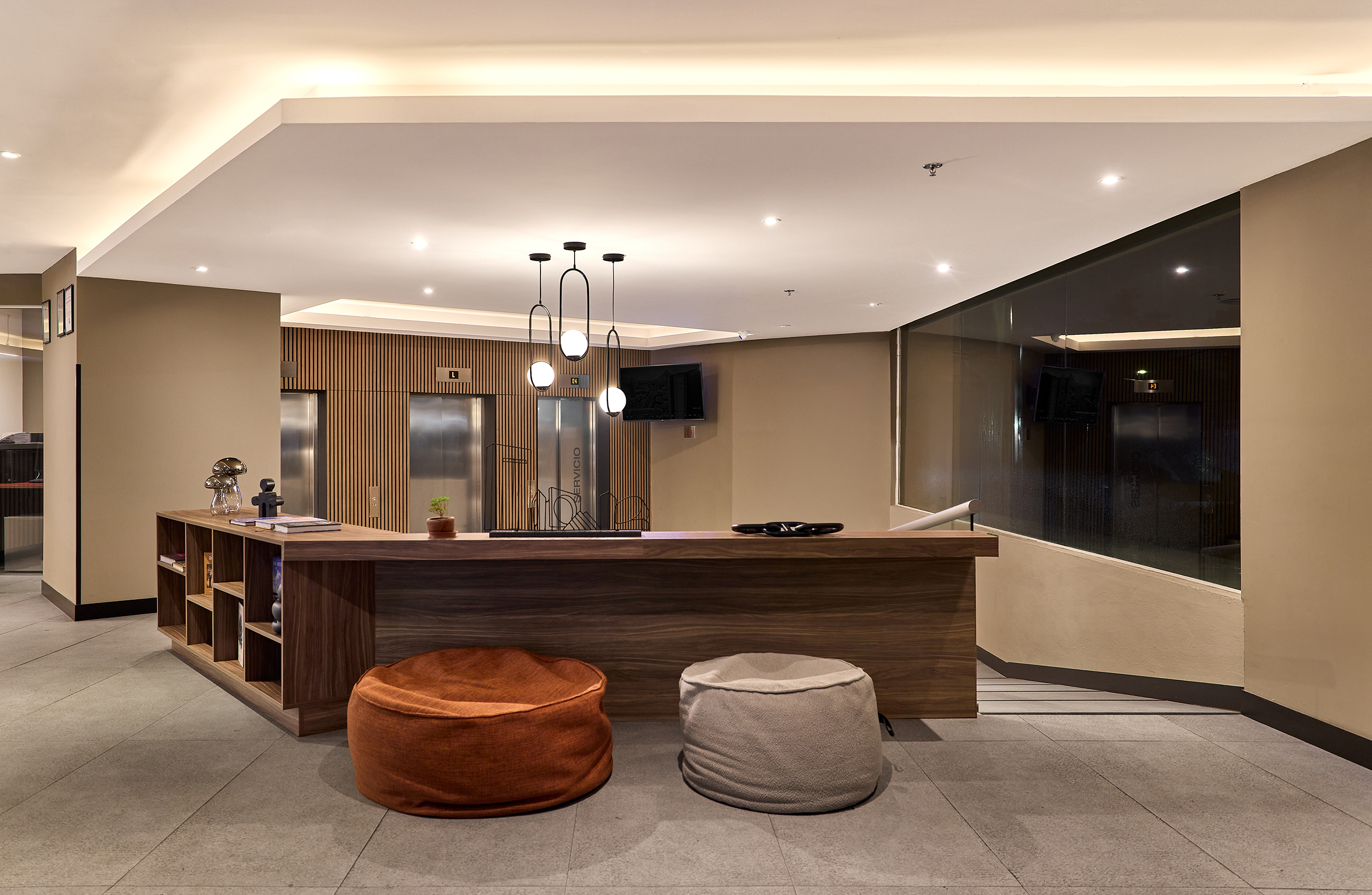 Recepción de hotel